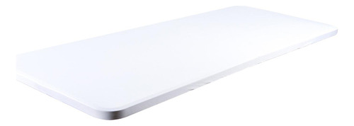 Mantel Elástico Ajustable Para Mesa, Blanco 183x76x76cm