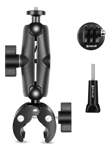 Adaptador Super & Puluz Handlebar Dual Gopro Ball Camera