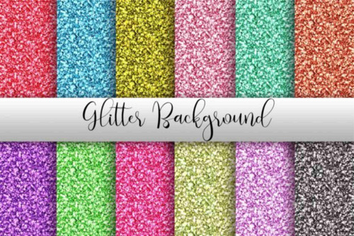 Papeles Fondos Digitales - Glitter Background Digital Papers