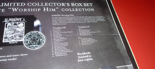 Samael - Worship Him Boxset (Usado)