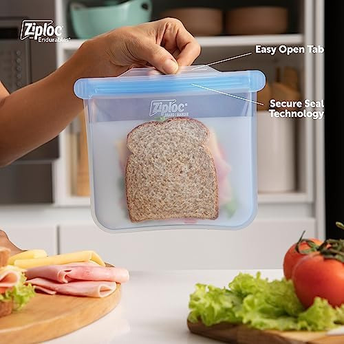 Ziploc Endurables Bolsa Pequeña, Mediana Y Grande, Bolsas De