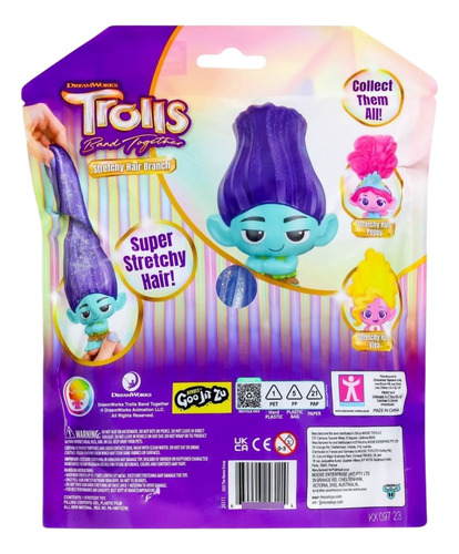Figura Bandai Trolls Squishy Together Branch Goo Jit Zu 1 Pz