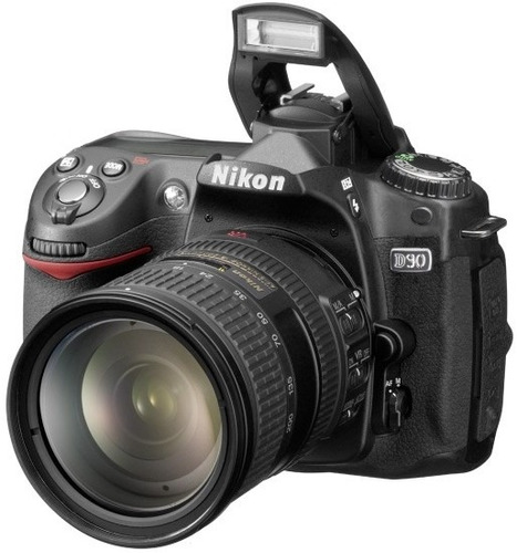 Camara Nikon D90 + Lente 18-105mm Vr 12,3mp Hd Hdmi =a Nueva