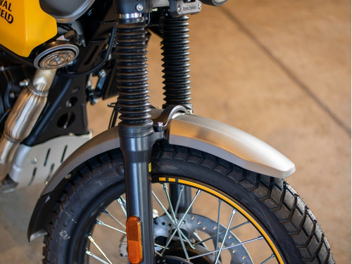 Imagen 21 de 25 de Royal Enfield Scram 411 Graphite Yellow Entrega Inmediata