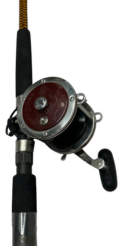 Caña De Pescar Con Carrete Spinning Penn Senator 6 Pulgadas