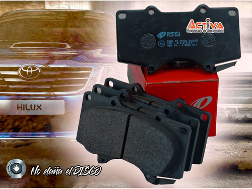 Imagen 2 de 6 de Pastillas Frenos Delanteras Toyota Sw4 Calidad Original Spai
