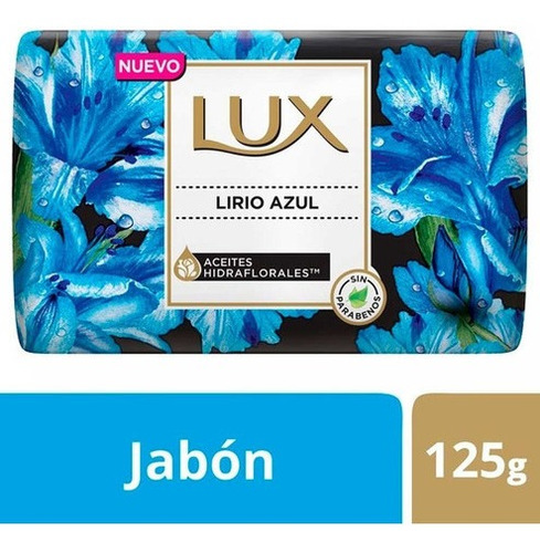 Lux Lirio Azul Jabón Barra X 125 G