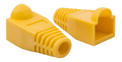 Atlanticswire Capuchon Rj45 6mm Amarillo Bolsa 100 Unidades