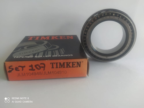 Rodamiento Set 107 (jlm104948 / Jlm104910) Timken 