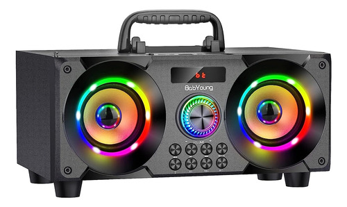 60w Portable Bluetooth Speaker With Subwoofer Heavy Bass,...