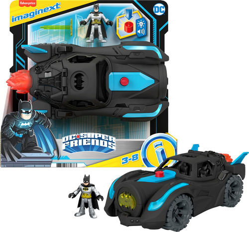 Fisher-price Imaginext Dc Super Friends Batman Toys Lights .