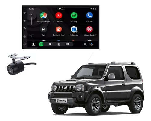 Kit Radio Android 9.1 Waze Netflix Jimny 2008 2009 2010 2011