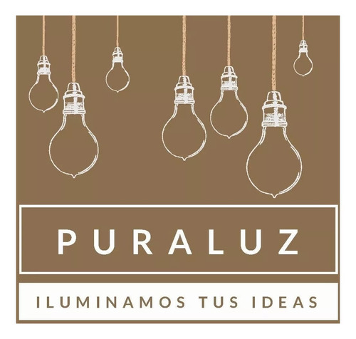 Imagen 10 de 10 de Campana Colgante Cobre + Lampara Vintage Puraluz Hot Sale
