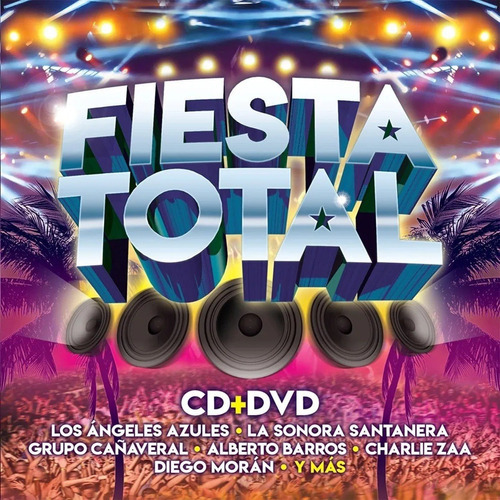 Fiesta Total | Cd + Dvd Música Nuevo Y Sellado
