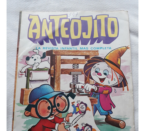 Anteojito Nº 547 4/9/1975 Publicidad Rayito De Sol Piel Rose (Usado)