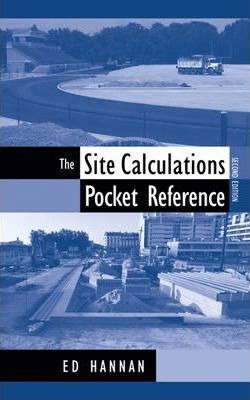 Libro The Site Calculations Pocket Reference - Ed Hannan