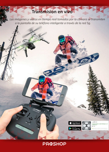 Imagen 8 de 10 de Drone Jjrc X5 Epik Pro Camara 2k Gps 5g Wifi Fpv Follow Me !