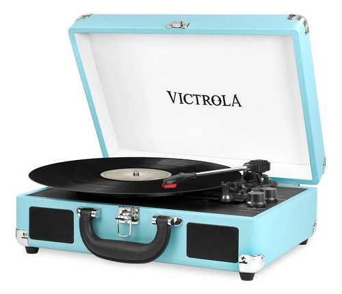 Tornamesa Victrola Turquesa The Journey Con Bluetooth