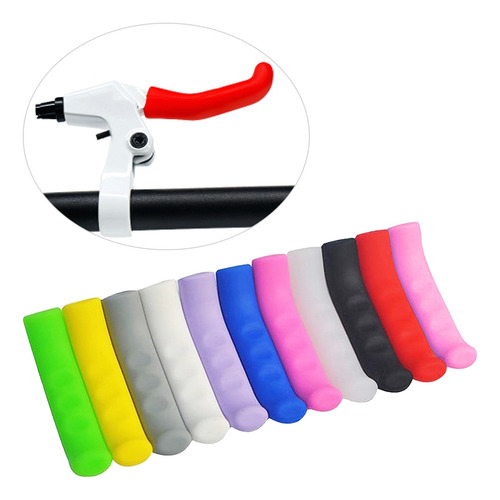 Fundas Antideslizantes De Silicona Para Palancas De Freno De
