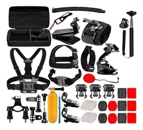 Kit De Accesorios De Cámara De Acción 50en1 Para Gopro Hero