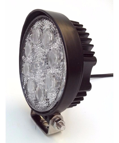 Imagen 3 de 3 de Faro Led 27w Redondo Waterproof Exploradoras Cree