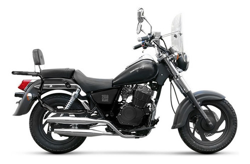 Zanella Patagonian 250 Black Chopper Custom Moto 0km