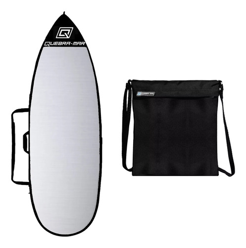Capa P/ Prancha Surf Refletiva Acolchoada+ Bag Roupa Molhada