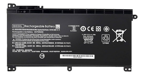 Batería Bi03xl On03xl Para Hp Pavilion X360 13-u Series