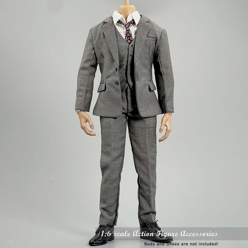 Conjunto De Traje Formal De 1:6, Ropa De Moda Para Figuras