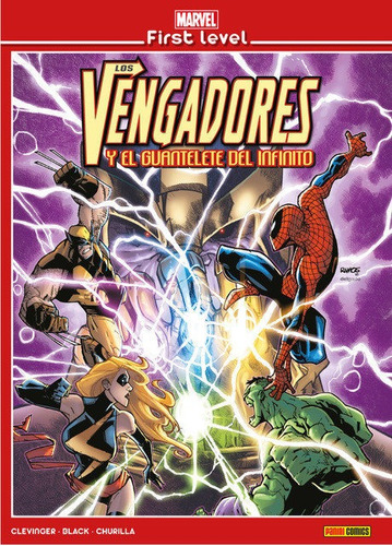 Marvel First Level 1 Los Vengadores Y El Guantelete Del I...