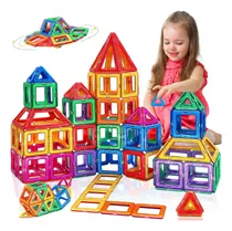Comprar Juegos Construccion Bloques Magnéticos Bloques Juguete 72pc