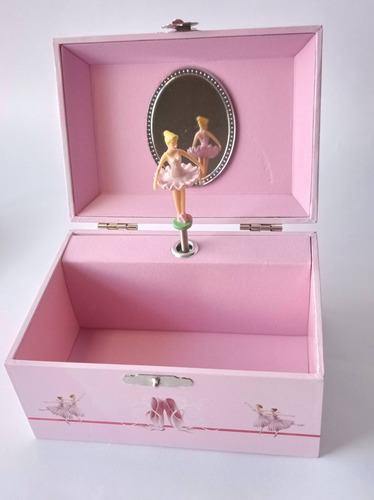 Imagen 5 de 6 de Caja/joyero Musical Bailarina