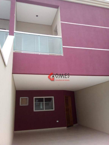 Imagem 12 de 13 de Sobrado À Venda, 150 M² Por R$ 750.000,00 - Jardim Vera Cruz - São Bernardo Do Campo/sp - So1002