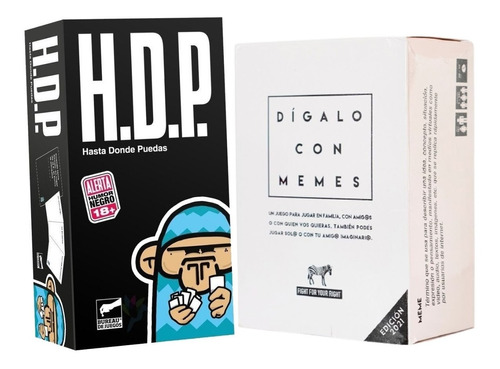 Dígalo Con Memes Hdp Hasta Donde Puedas Juegos Cartas Previa