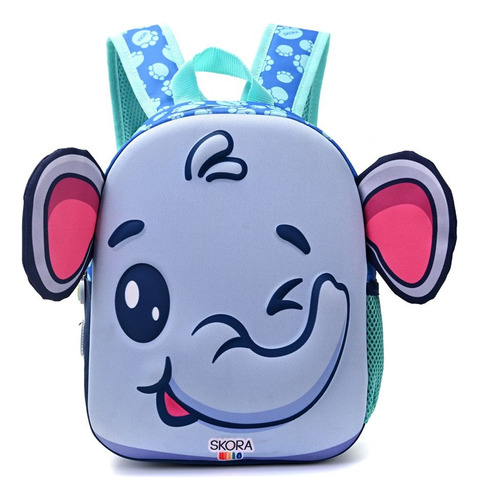 Mochila Infantil Skora Hello Kawaii Animales Termoformada