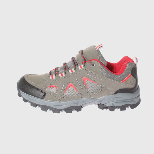 Zapatilla Outdoor Gris/rojo Vía Franc Art. 52202b0007greyred