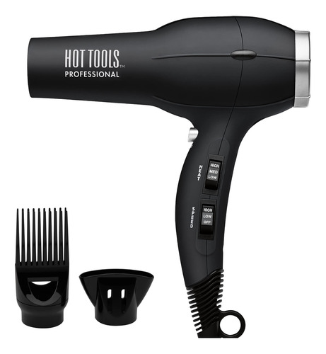 Secador De Pelo Hot Tools Pro Artist 1875w Turbo Ionic (negr