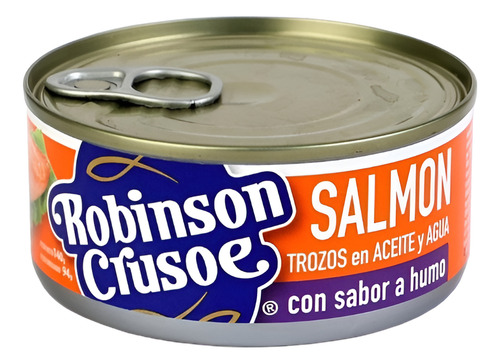 Salmon Ahumado En Trozos Aceite Y Agua En Lata X 140 Grs