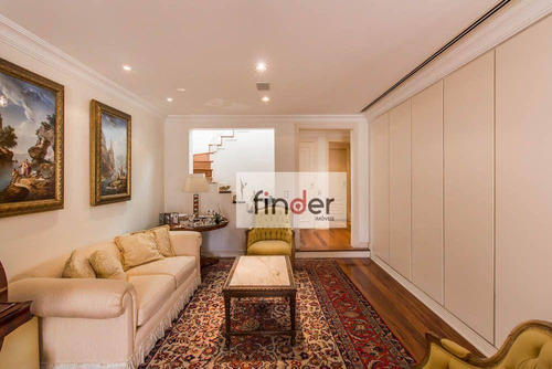 Imagem 10 de 30 de Casa Bianca - Al. Casa Branca, 1011. Cobertura Duplex À Venda, 395 M², Vista Livre, Piscina, Sauna, Varanda, 3 Suítes E 2 Vagas. 9 Min Club Paulistano - Co0595
