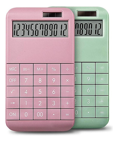 Calculadora Escritorio Diseño Delgado Digital De 12 Dígitos