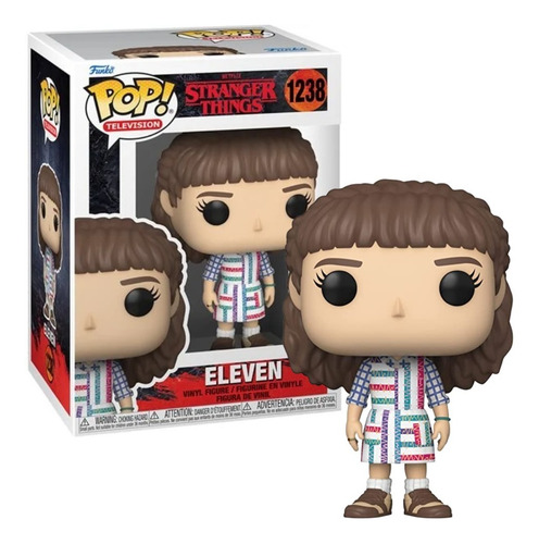 Figura De Acción Eleven Stranger Things Season 4 Fu62388 De Funko Pop! Television