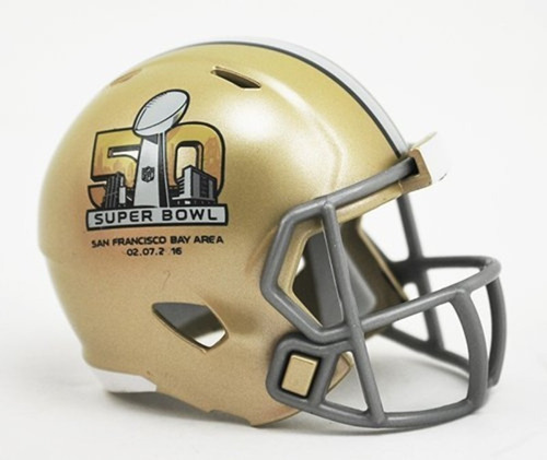 Mini Casco Nfl - Riddell Pocket Size - Super Bowl 50