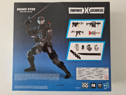 Fortnite G.i. Joe Collab Snake Eyes: Zero Point Edition
