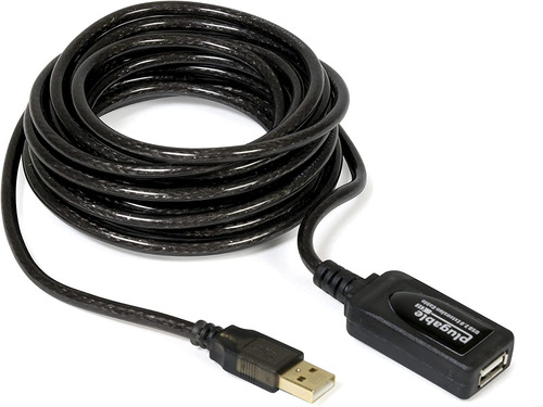 Plugable 5 Meter (16 Foot) Usb 2.0 Active Extension Cable Ty