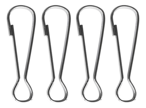 4pcs Ganchos De Del Clip De Del Del Acero Inoxidable Del
