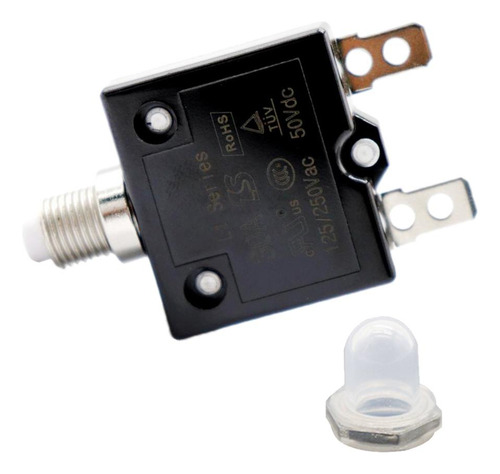M Interruptor De Botón Térmico Disyuntor De Sobrecarga 30a