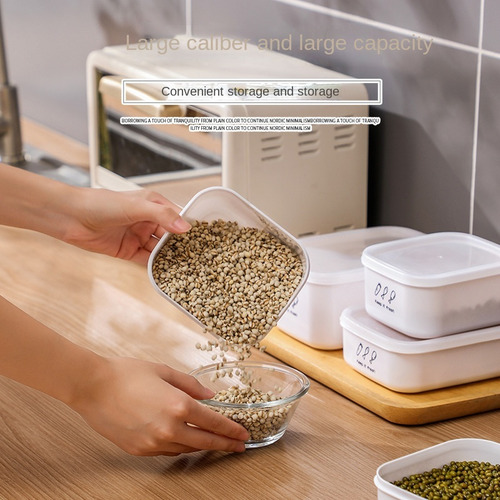 Recipiente De Almacenamiento De Alimentos Sellado Para Conse