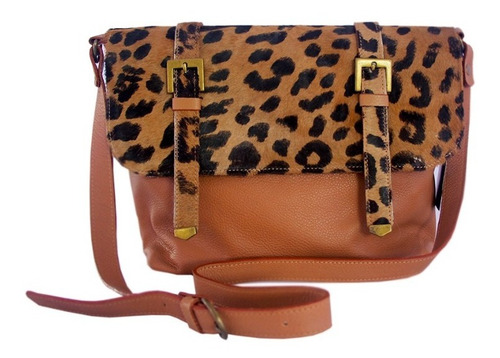 Morral De Cuero Maria Marron