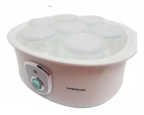 Juego de vasos para yogurtera Gaia Tapa roscada 210ml 12x