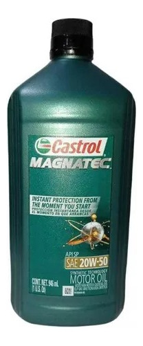 Aceite Castrol 10w40 Y 20w50 Magnatec Con Envio Gratis 
